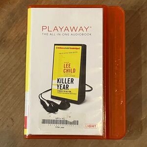 Preloaded Audiobook Player Lee Child’s Killer Year